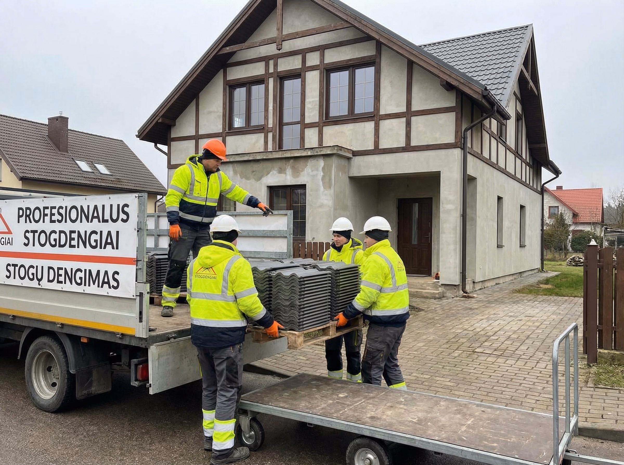 Medžiagų pristatymas