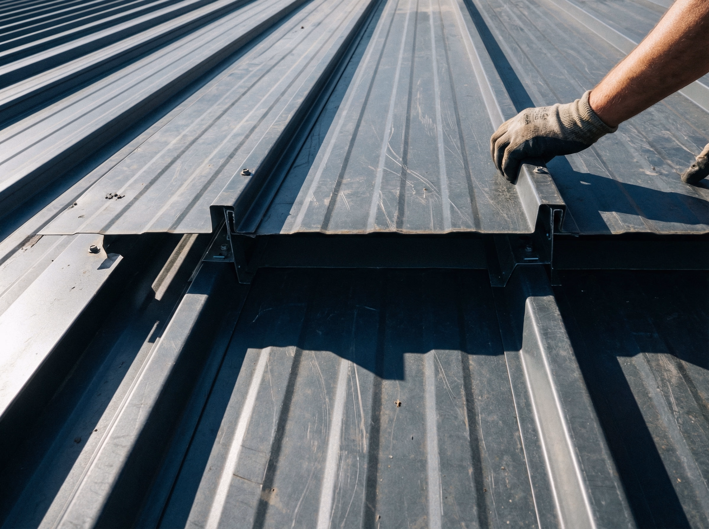 Trapecinės skardos profilių detalės